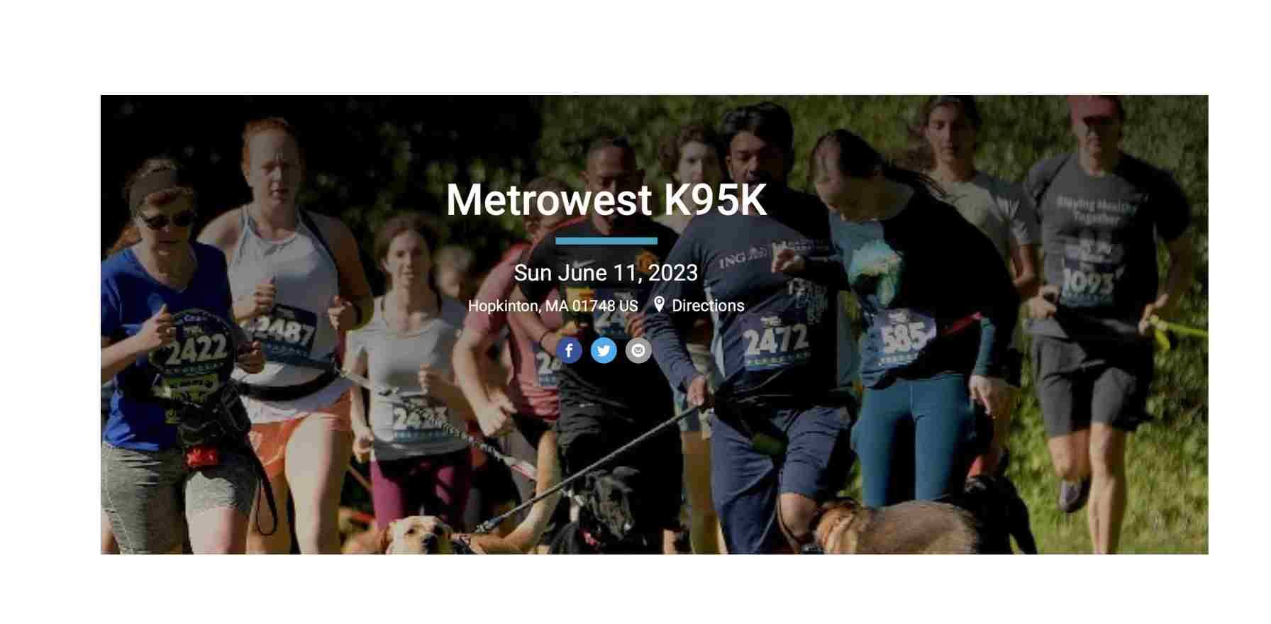 MetroWest K9 5K | Run That Mutt - Dog Friendly Races